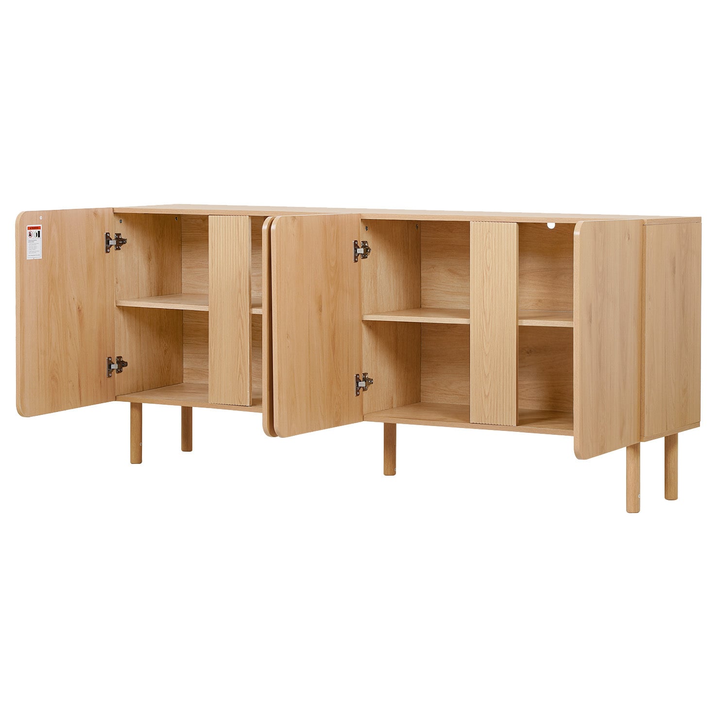 Finn 4 Door Sideboard