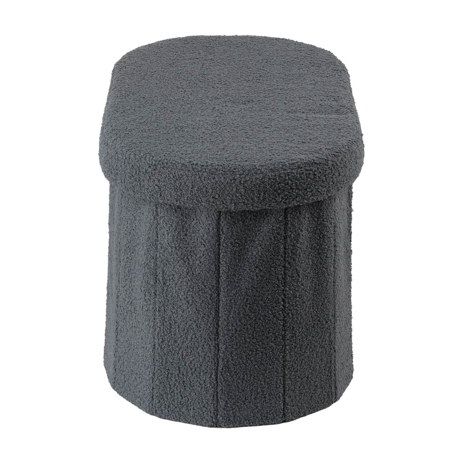 Belfast Boucle Storage Ottoman Bench
