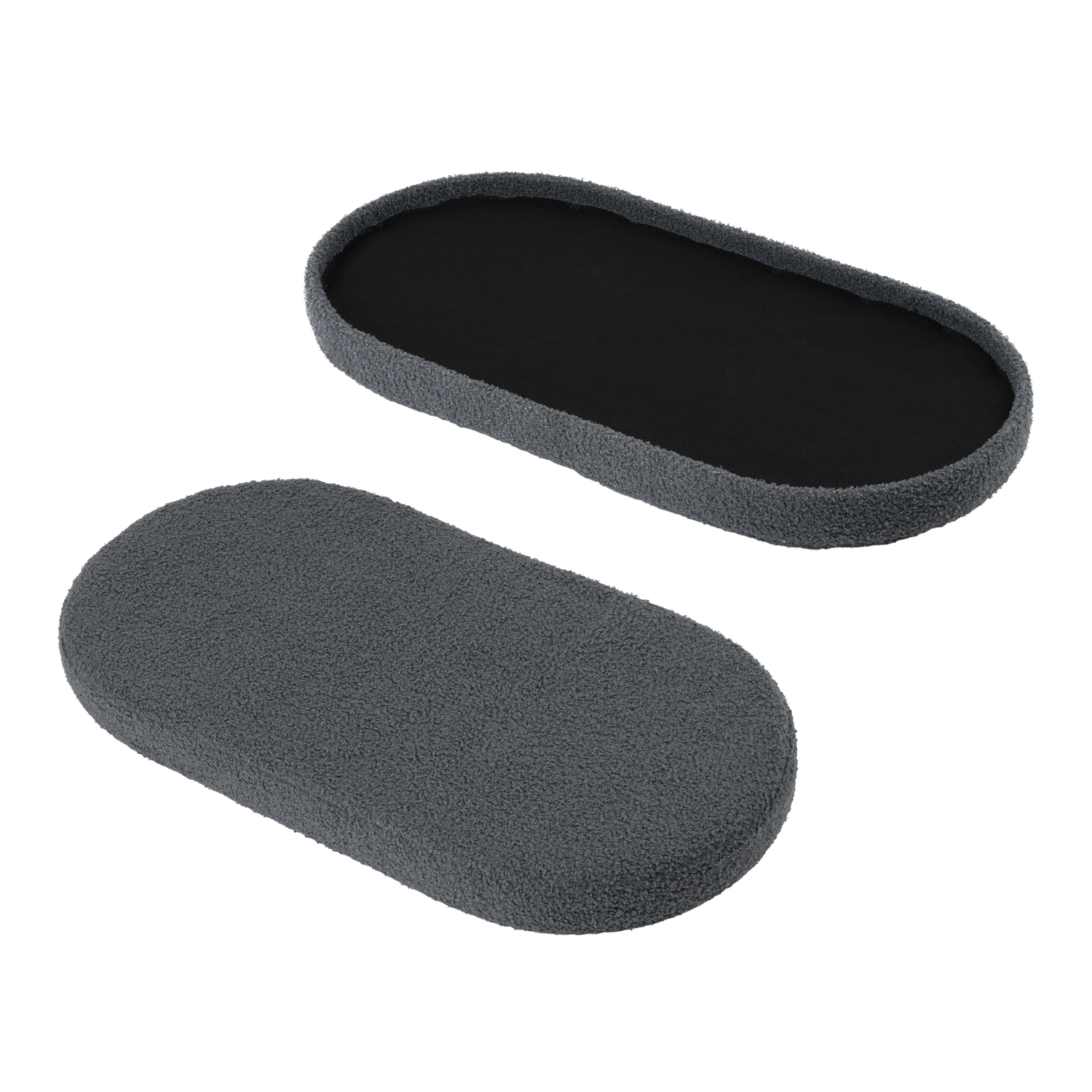 Belfast Boucle Storage Ottoman Bench