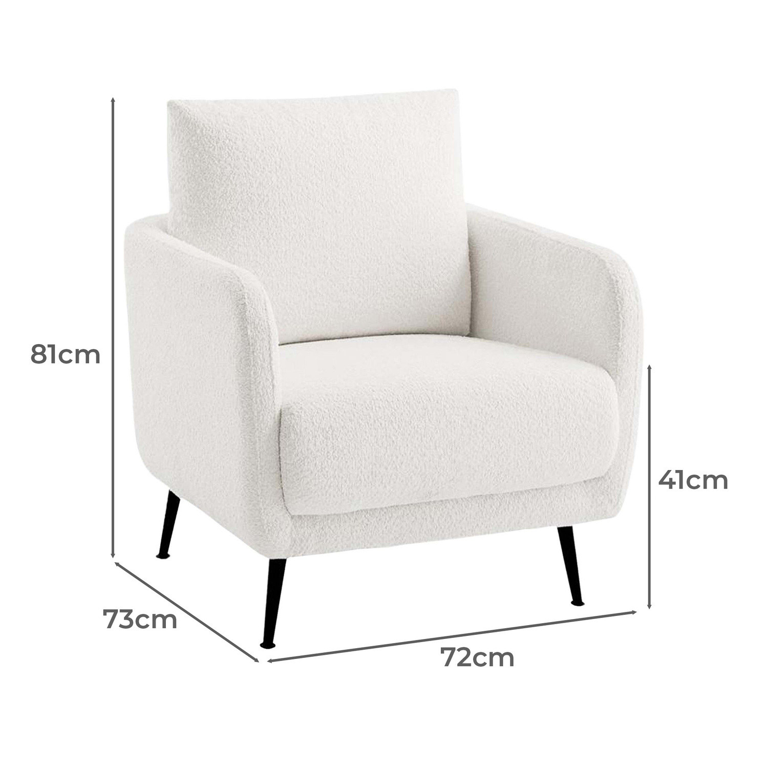 Shamcy Boucle Armchair