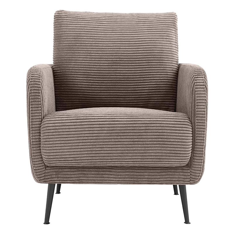 Eva Corduroy Velvet Armchair