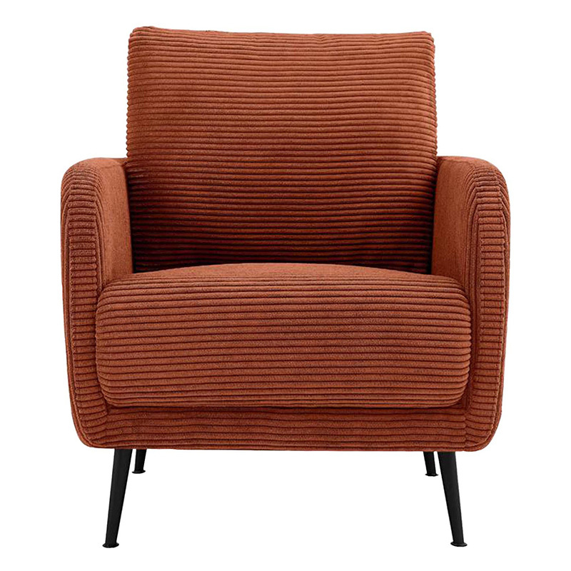 Eva Corduroy Velvet Armchair