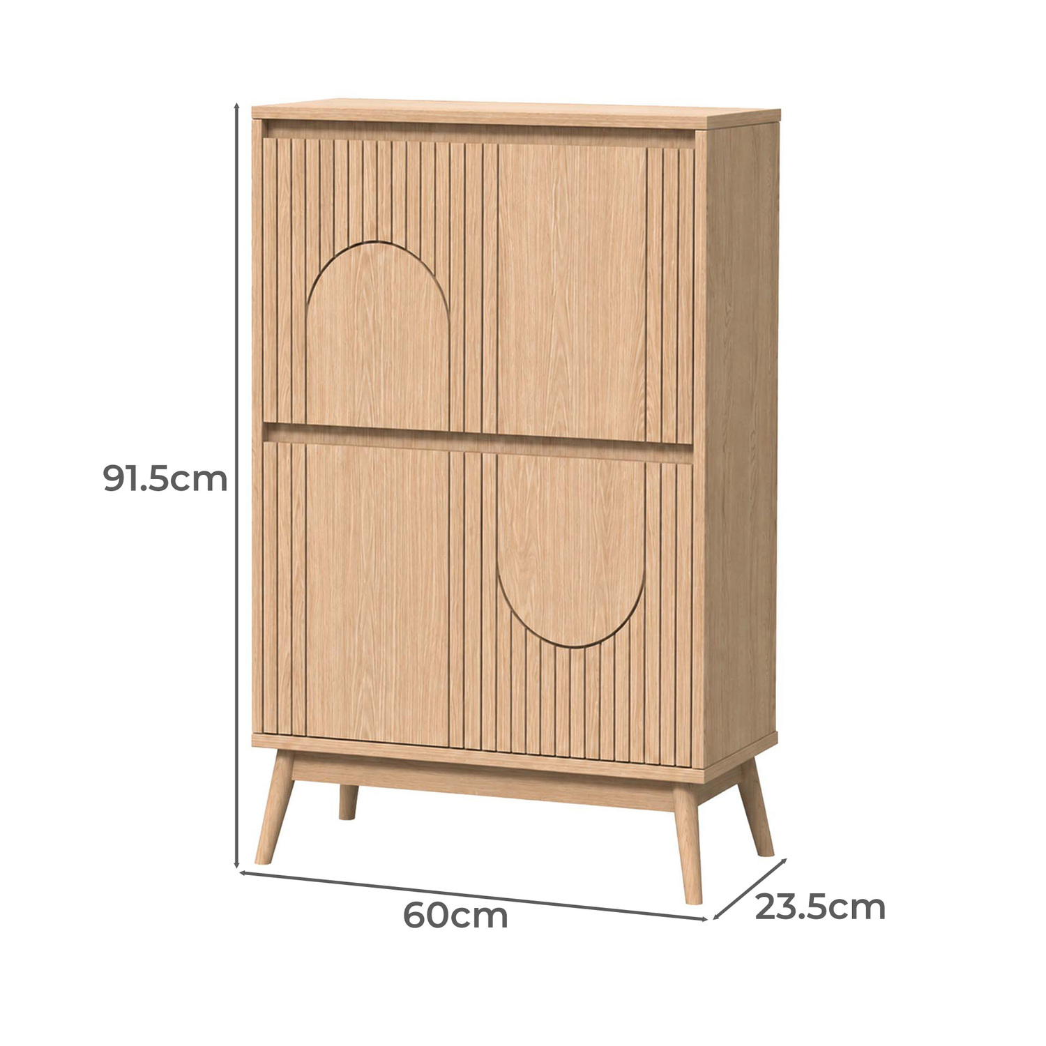 Emporia 2 Door Shoe Cabinet