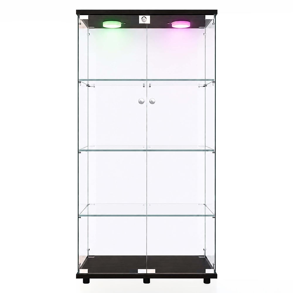 Lirra 4 Tier Display Cabinet with LED