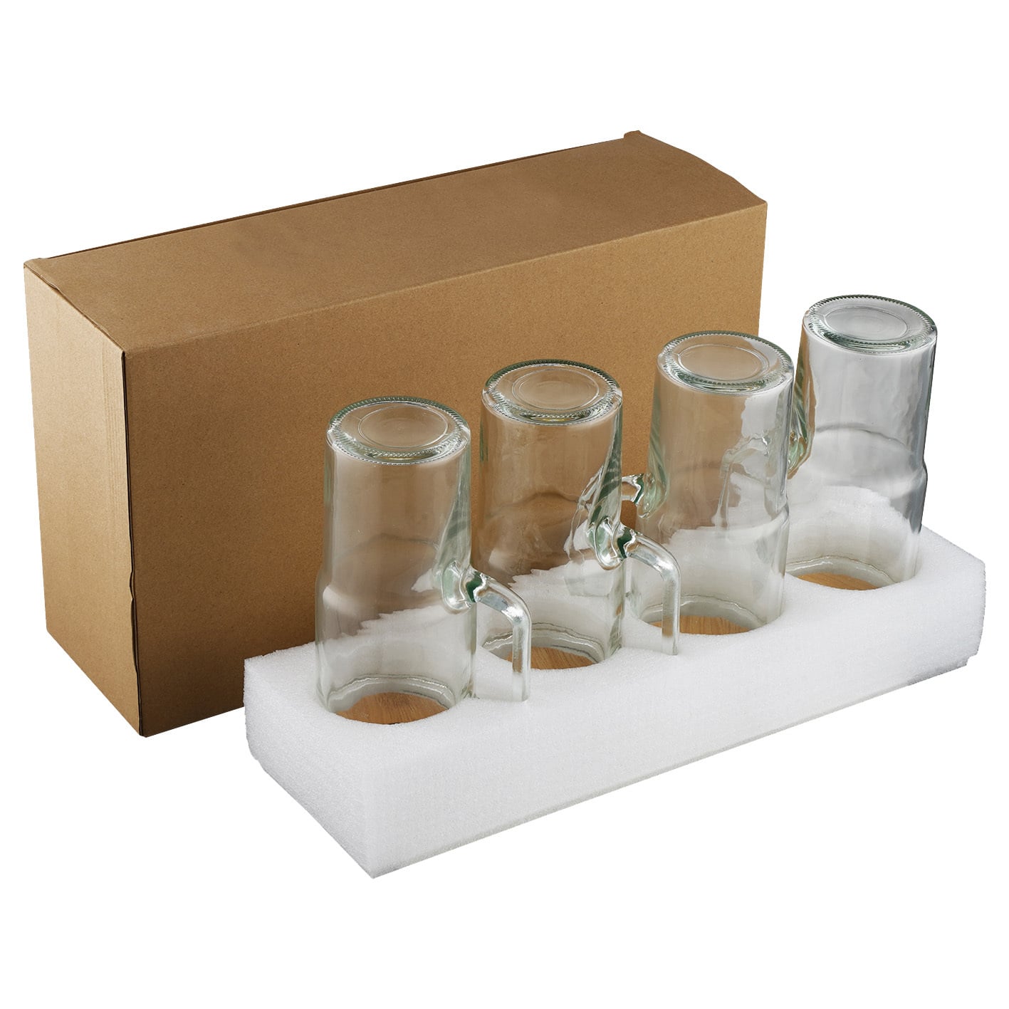 650ml Jeevan To-Go Glass Bottles with Lid & Straw