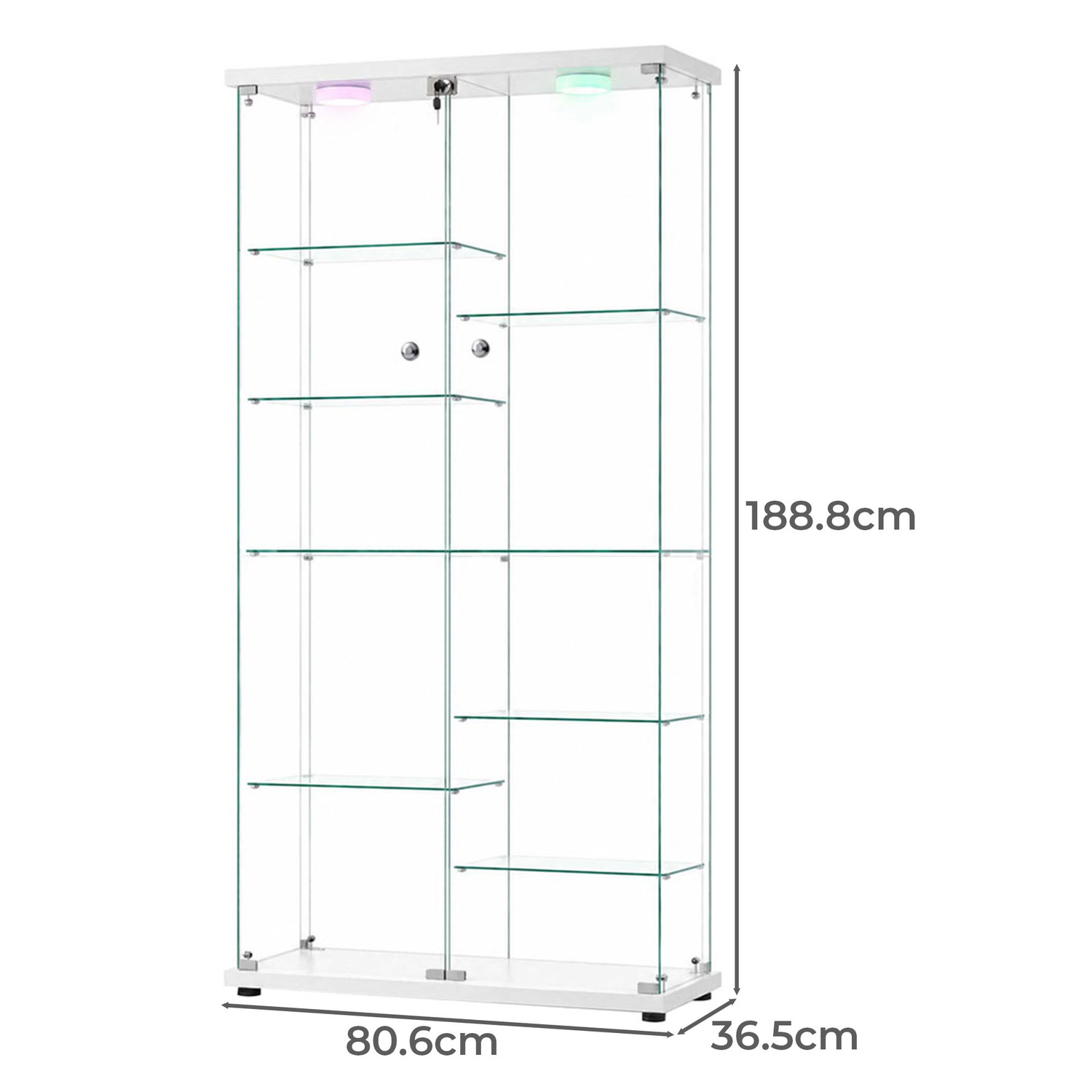 Lirra Display Cabinet with LED