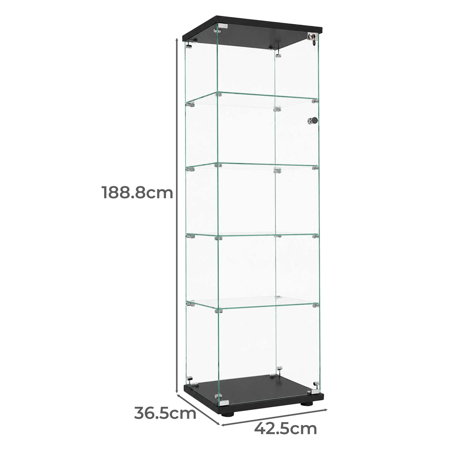 Lirra 5 Tier Display Cabinet