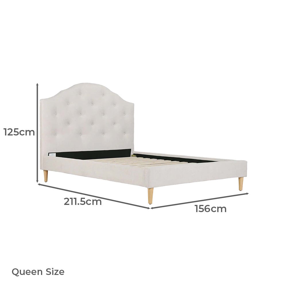 Mia Upholstered Bed Frame