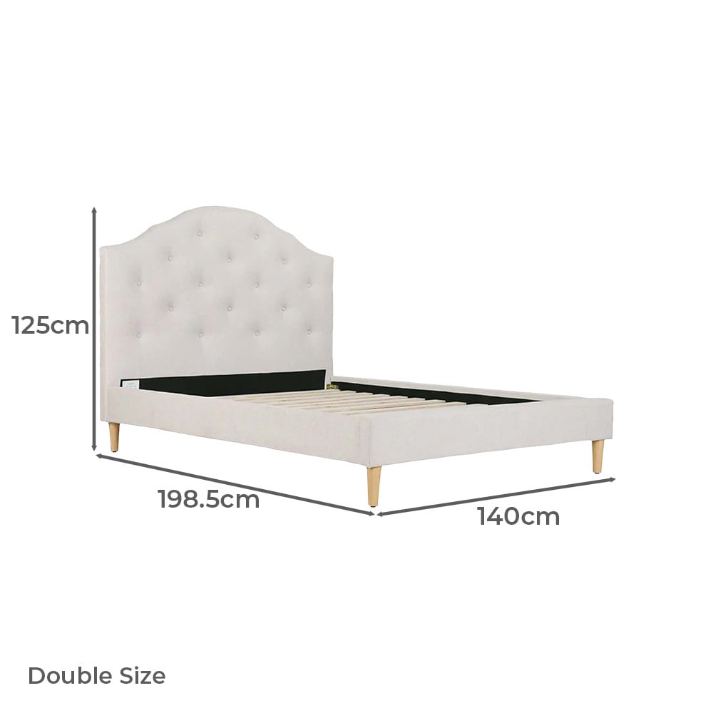 Mia Upholstered Bed Frame