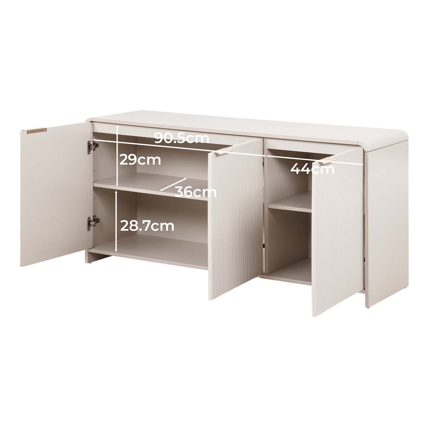 Veronique 3 Door Sideboard
