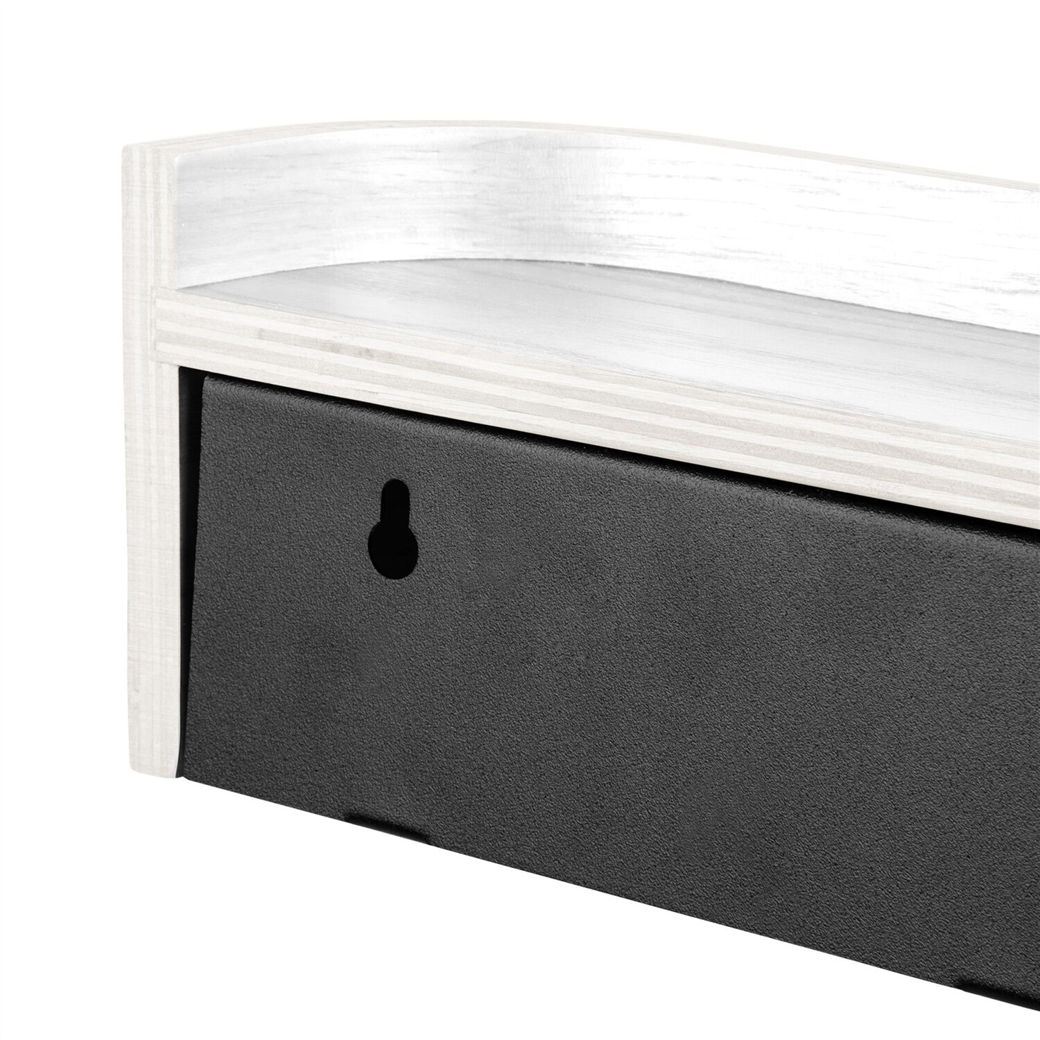 Daro Floating Shelf with Hooks