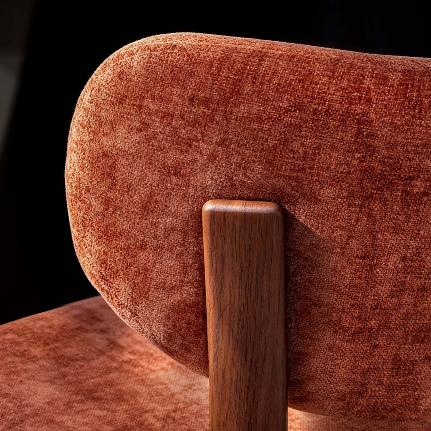 65cm Laurent II Chenille Bar Stools