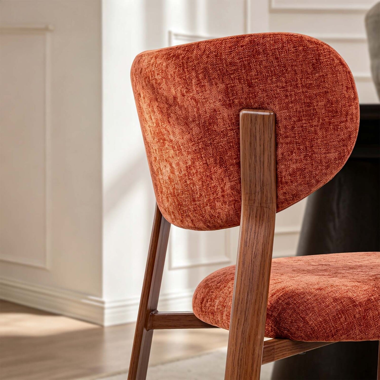 65cm Laurent II Chenille Bar Stools