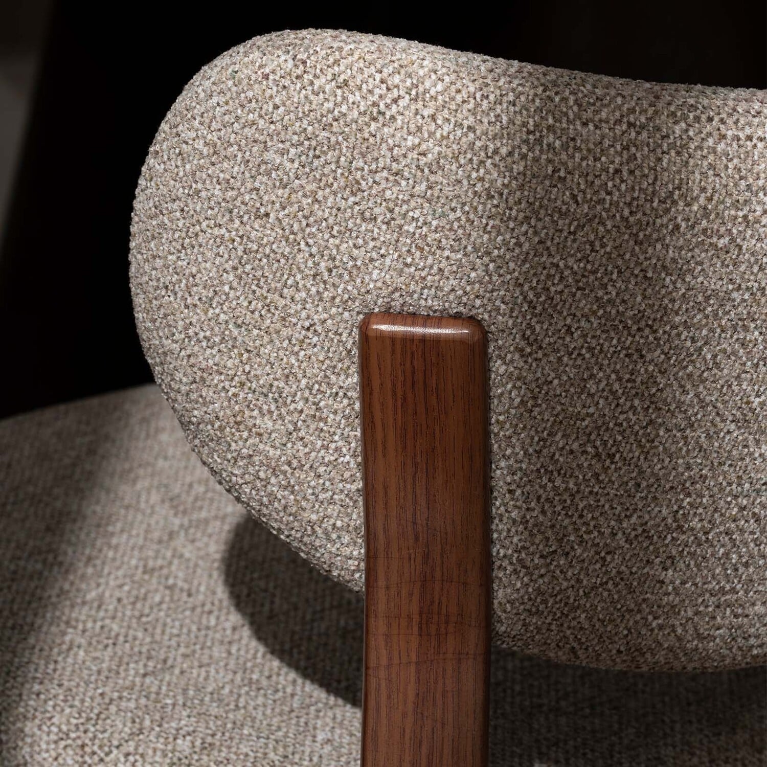 65cm Laurent II Chenille Bar Stools