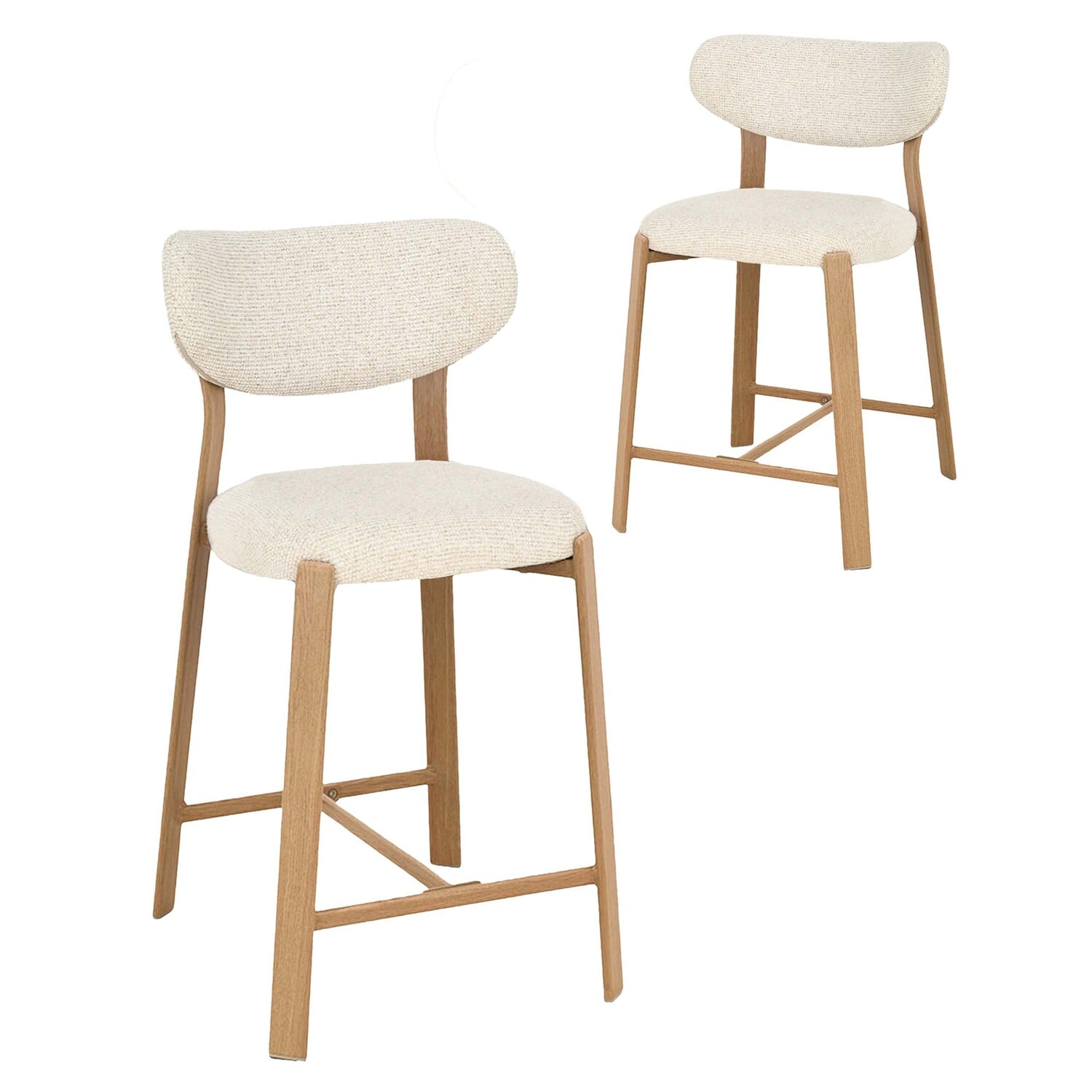 65cm Laurent Chenille Bar Stools