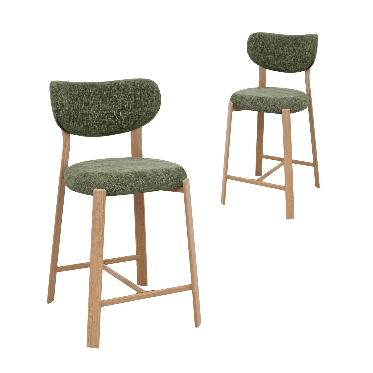 65cm Laurent Chenille Bar Stools
