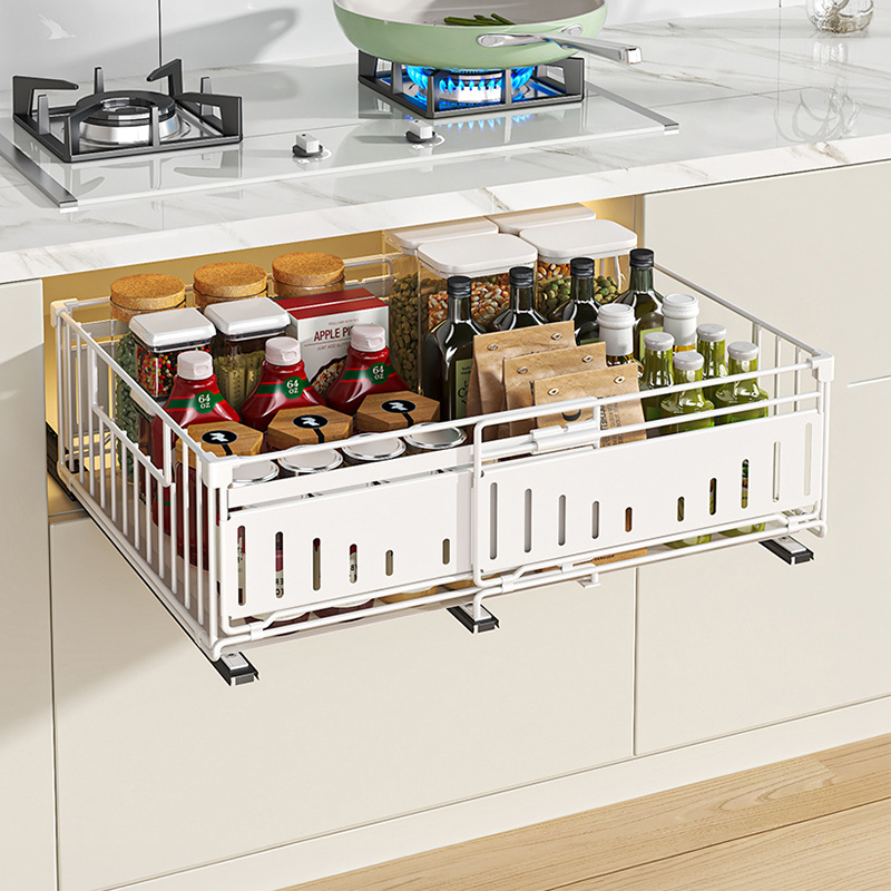 Zenith Expandable Pull-Out Kitchen Cabinet Organiser