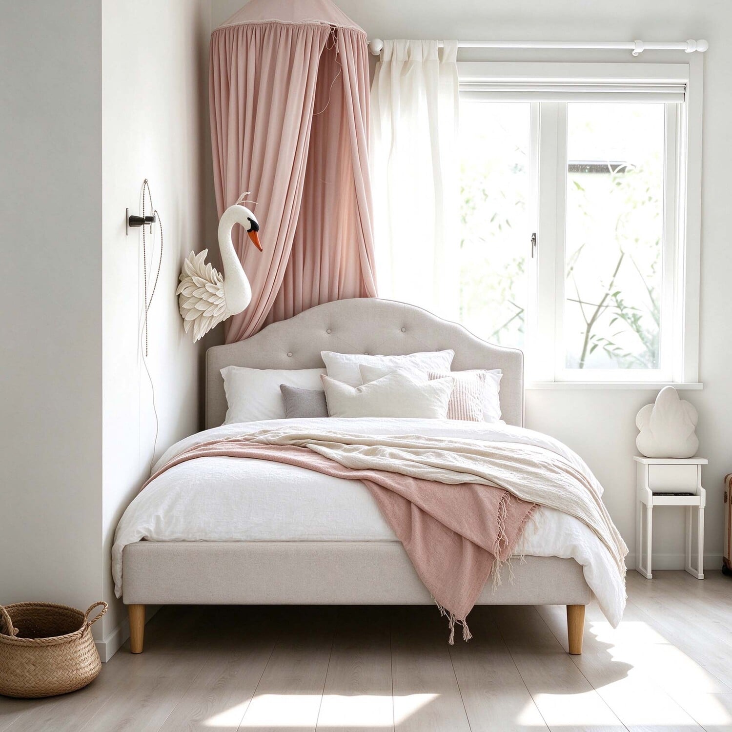 Mia Upholstered Bed Frame