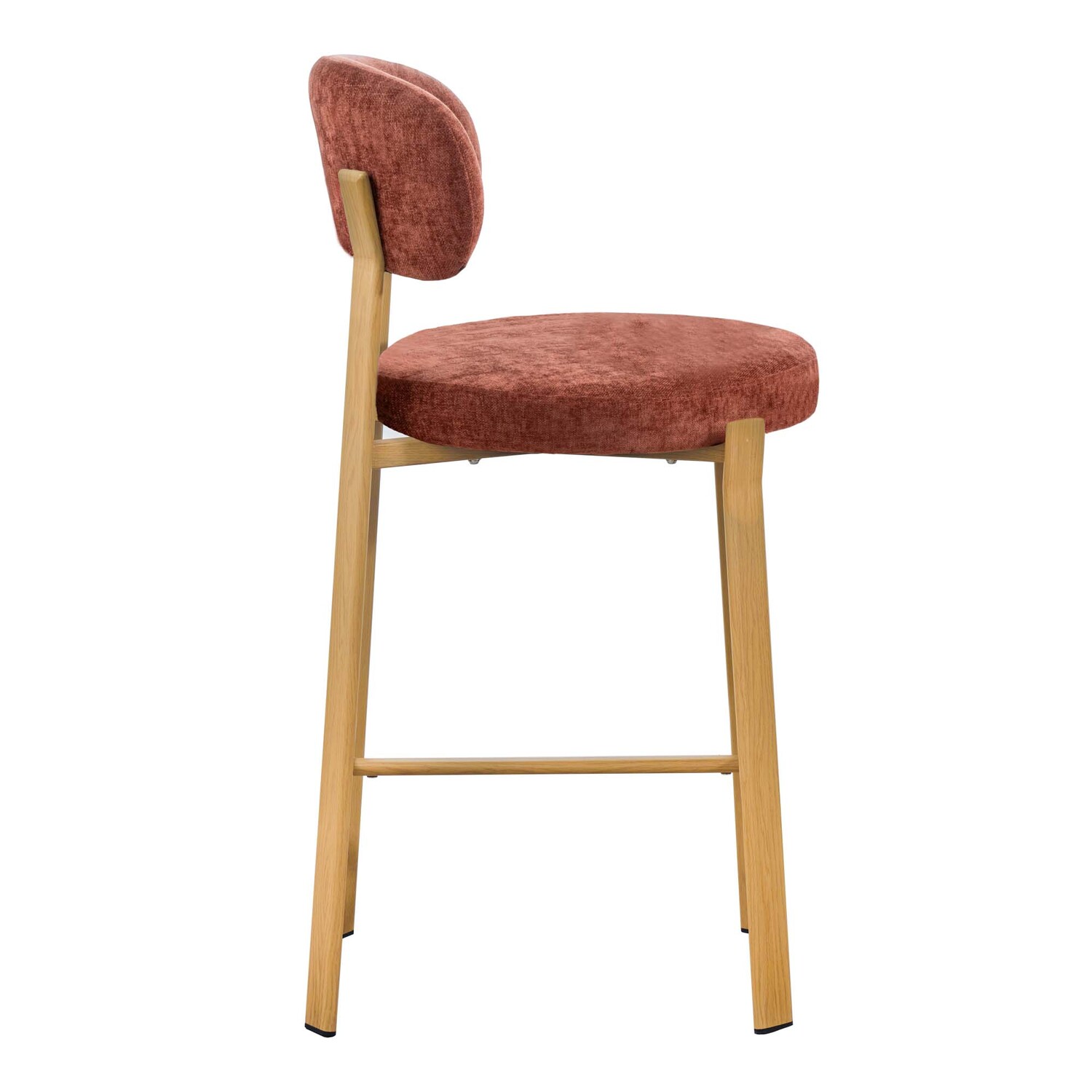 65cm Cecil I Chenille Bar Stools