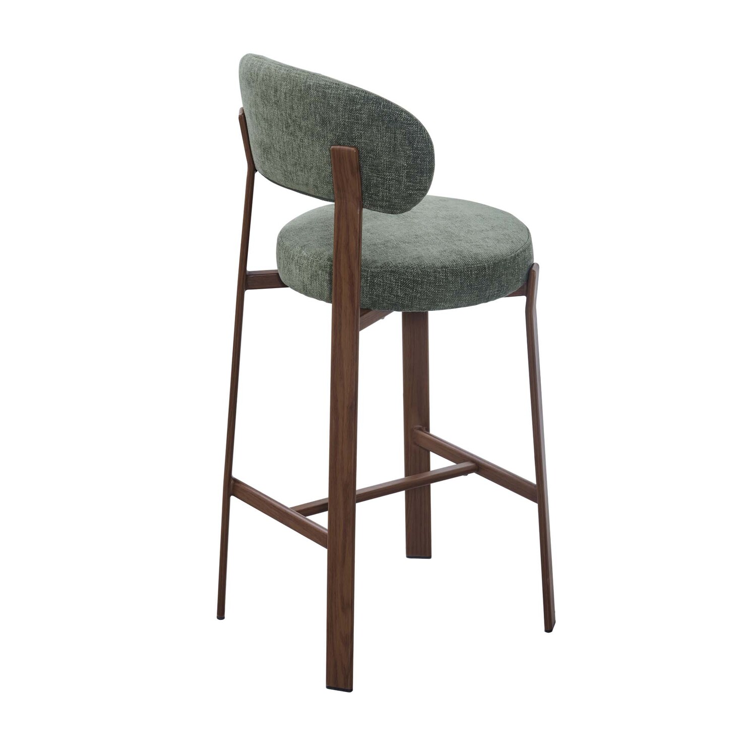 65cm Cecil II Chenille Bar Stools