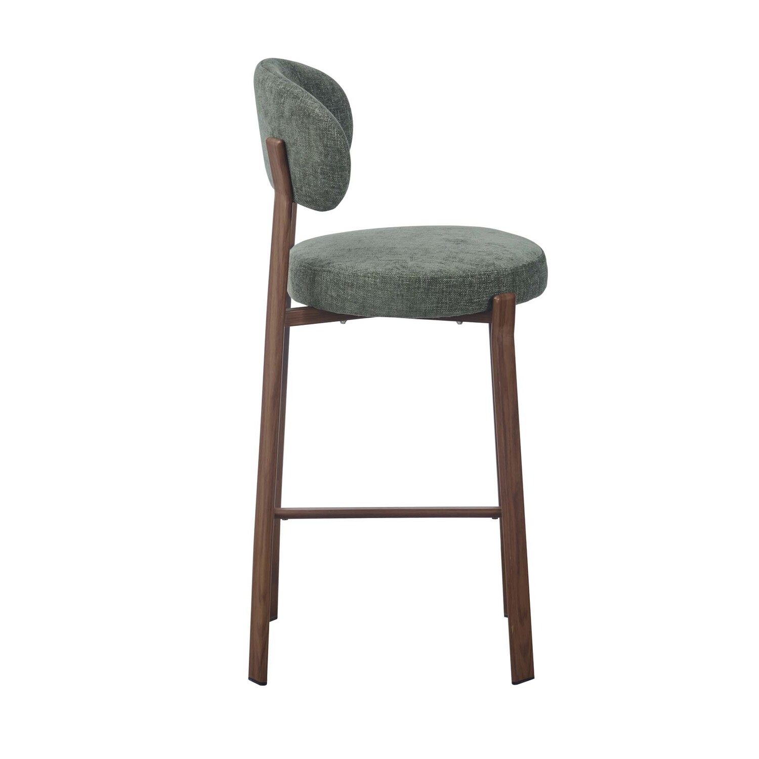 65cm Cecil II Chenille Bar Stools