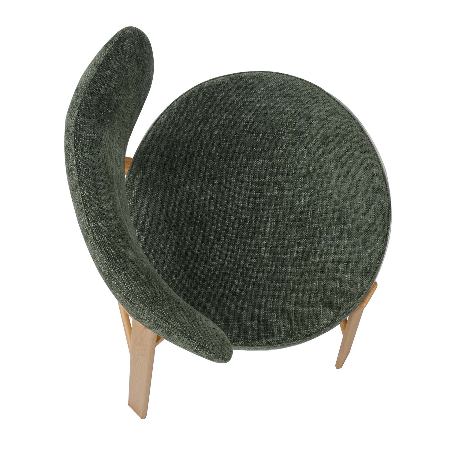 65cm Cecil I Chenille Bar Stools