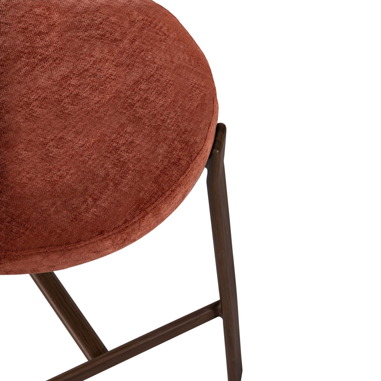 65cm Cecil II Chenille Bar Stools