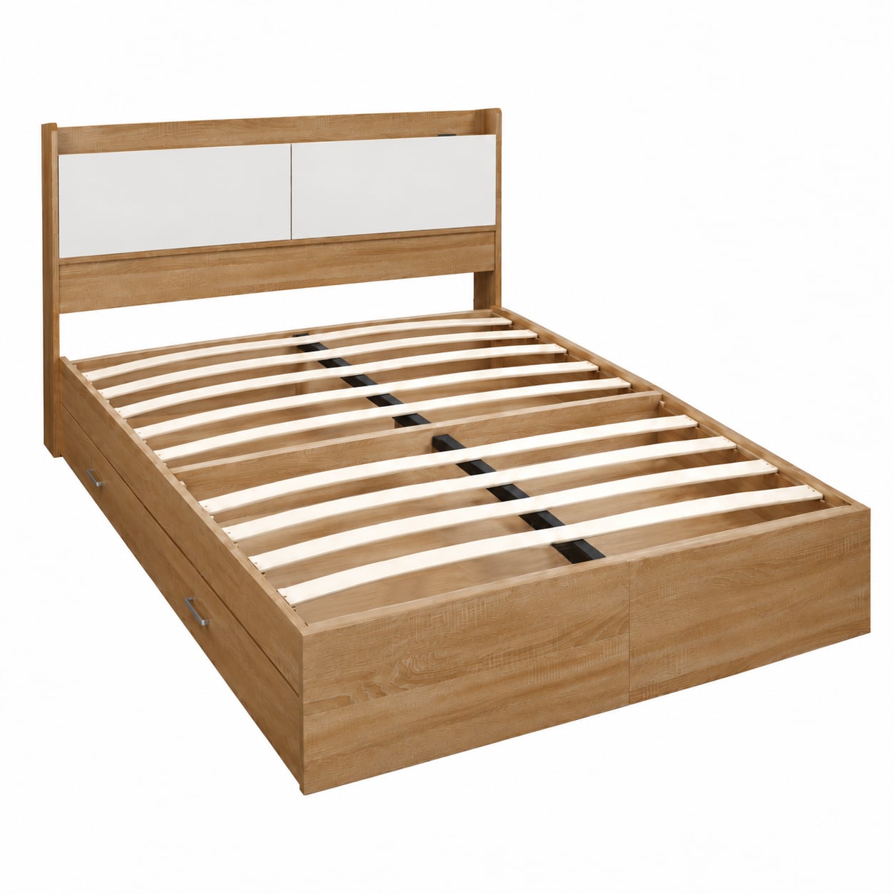 Otelia Bed Frame with USB Port & Drawers