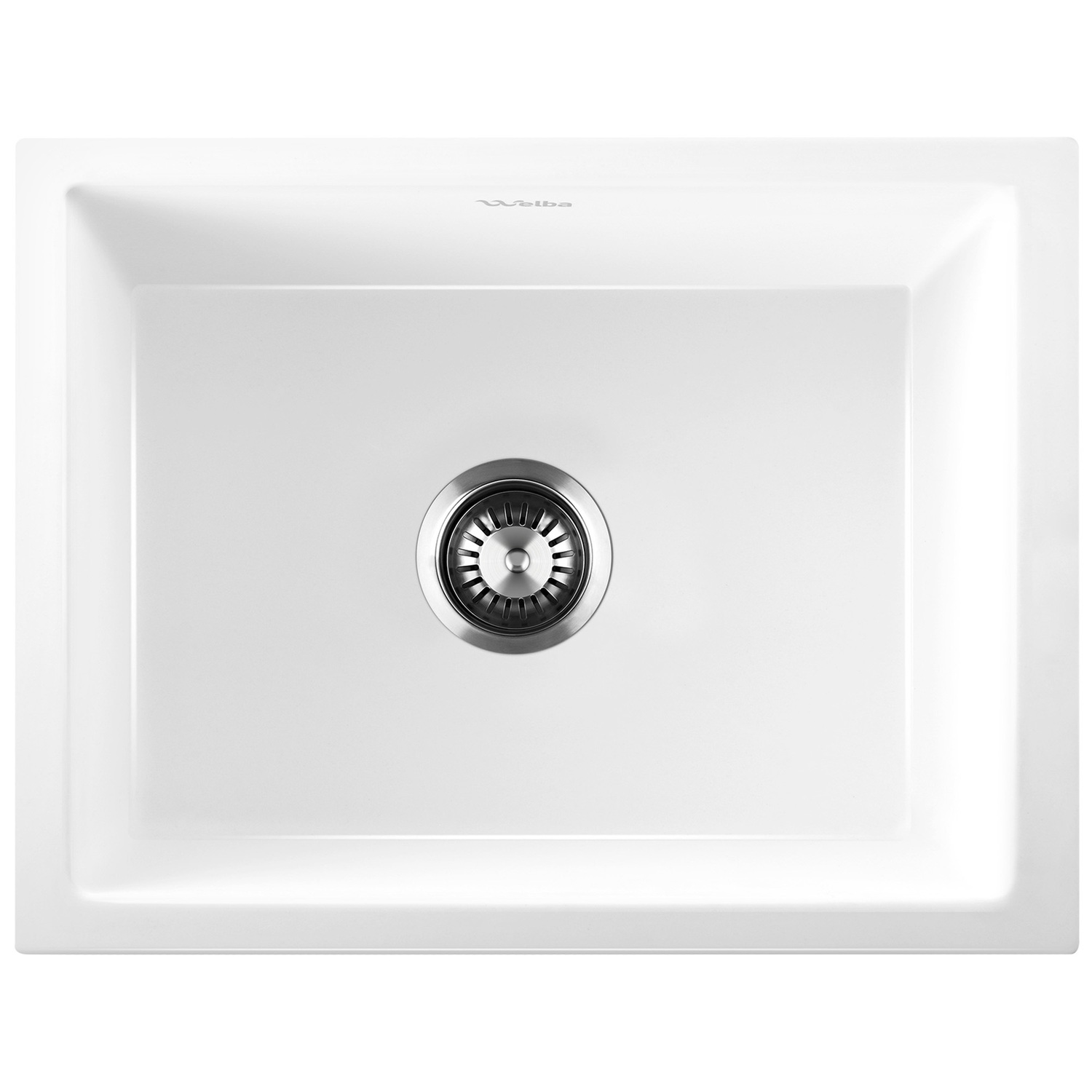 Bowen Granite Stone Single Kitchen Sink with Strainer