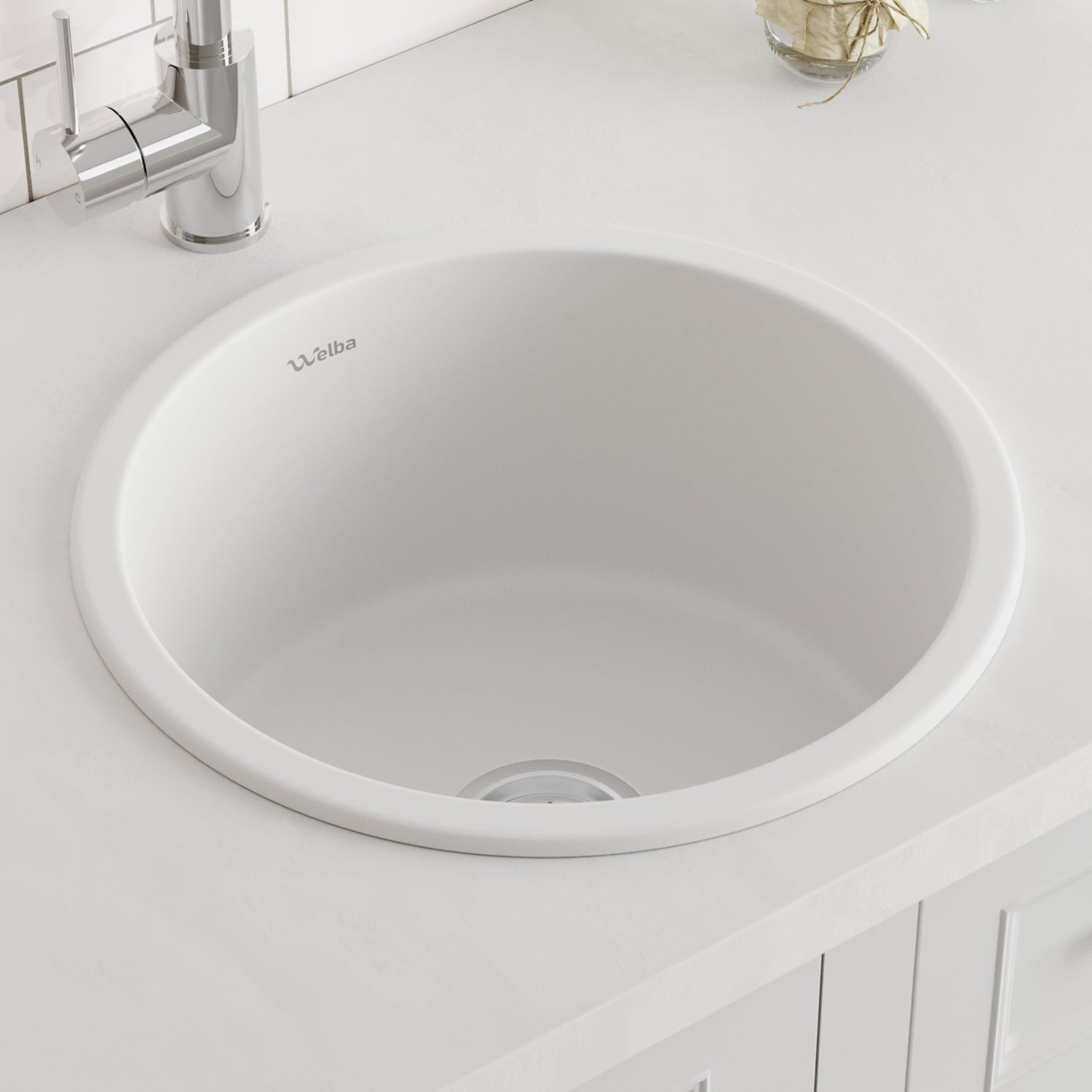 Bowen 430mm Single Granite Kitchen Sink