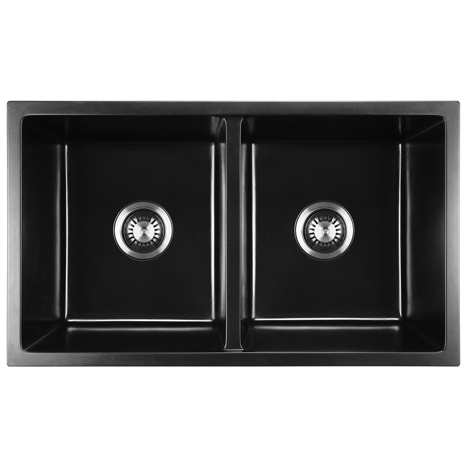 Bowen Granite Stone Double Kitchen Sink with Strainers