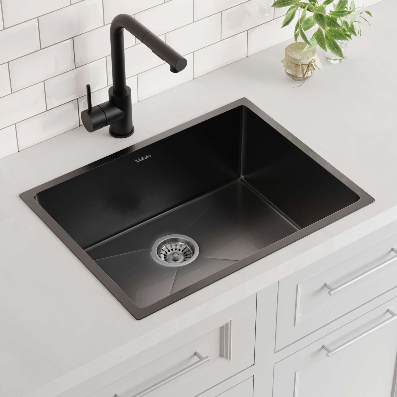 Parker 580mm Stainless Steel Kitchen Sink