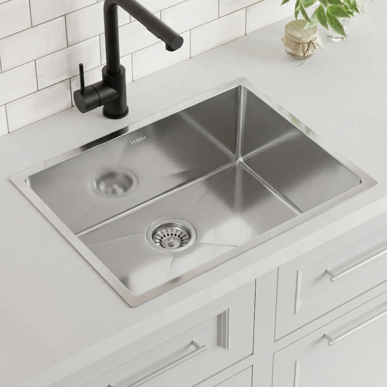 Parker 580mm Stainless Steel Kitchen Sink