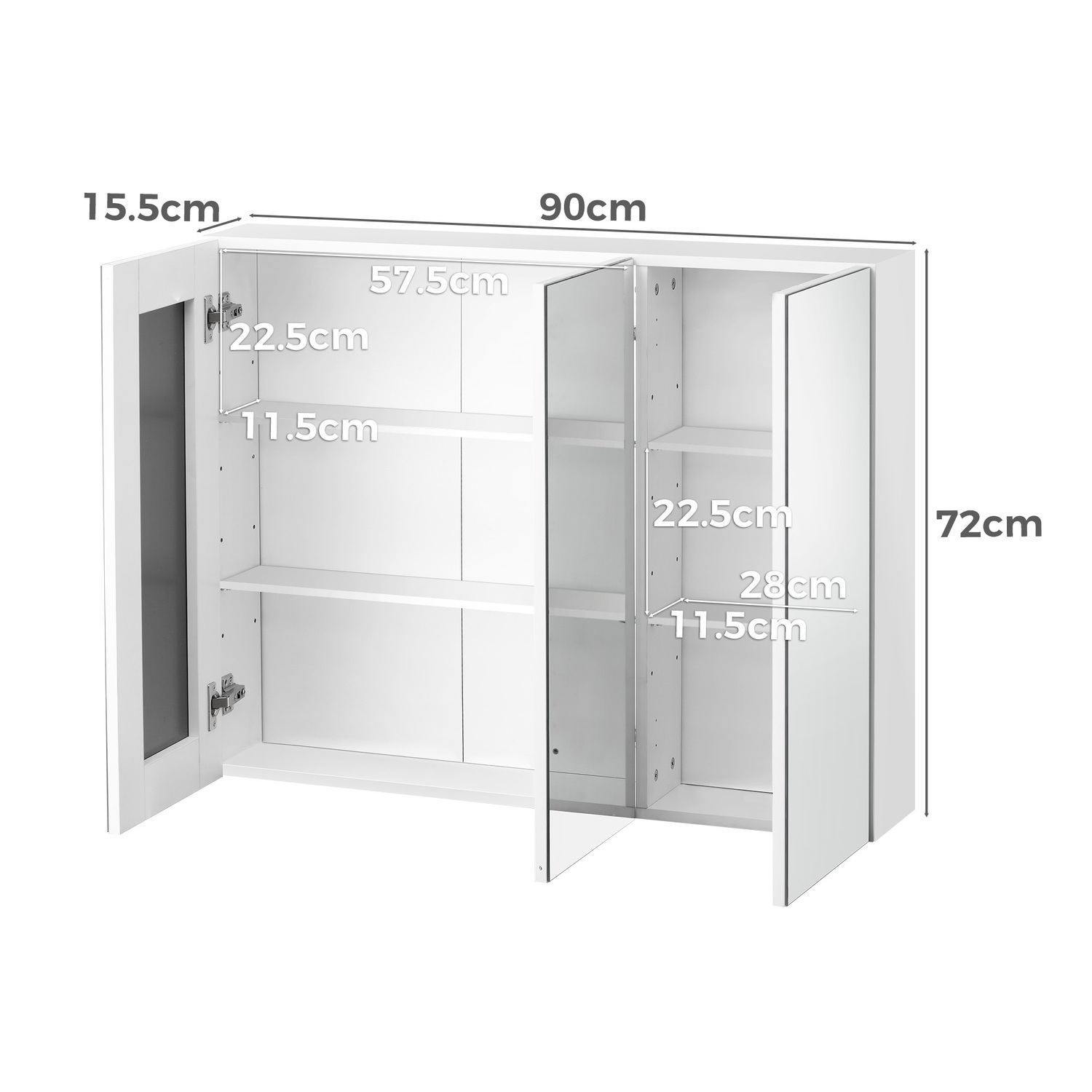 Sofie Bathroom Mirror Cabinet