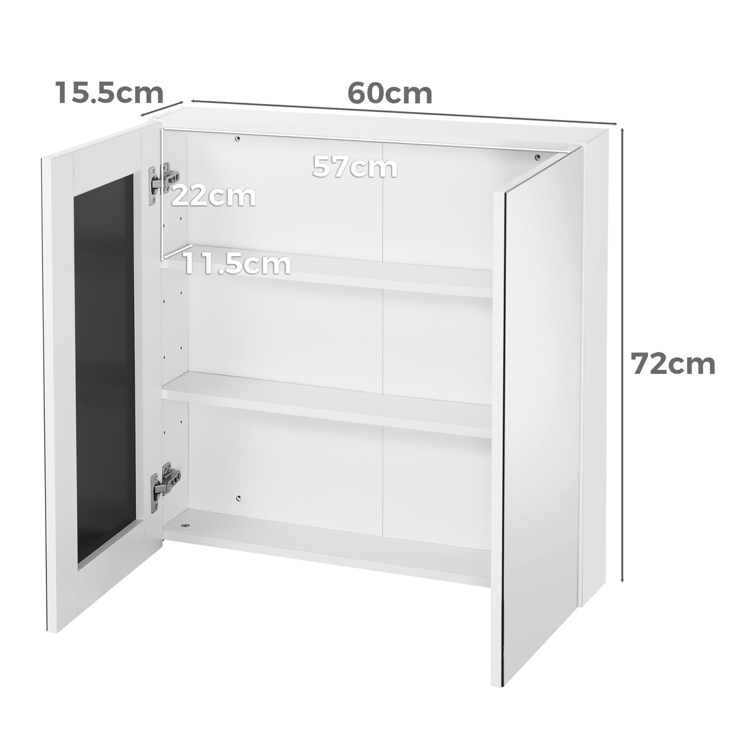 Sofie Bathroom Mirror Cabinet