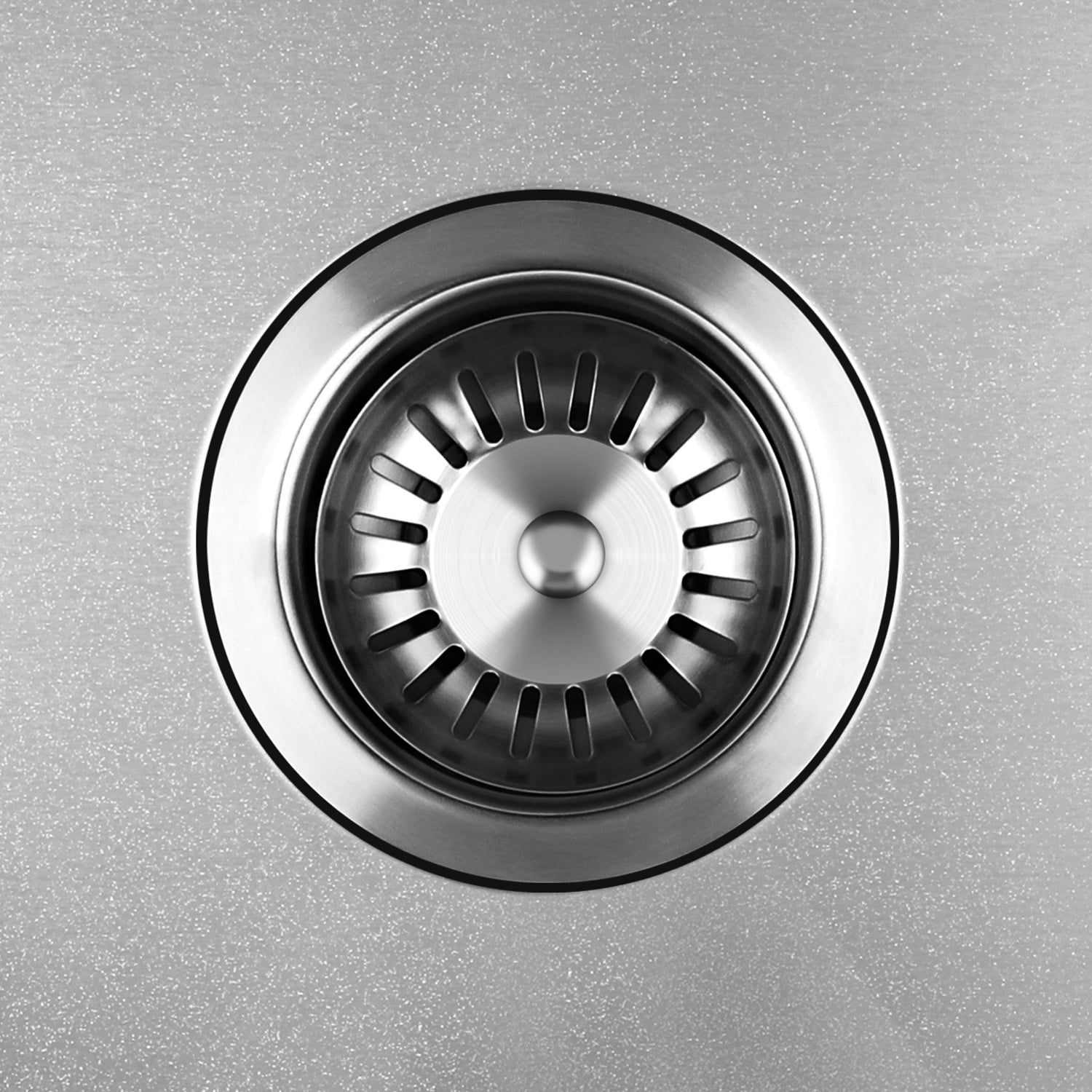 Parker Silver Single Stainless Steel Kitchen Sink