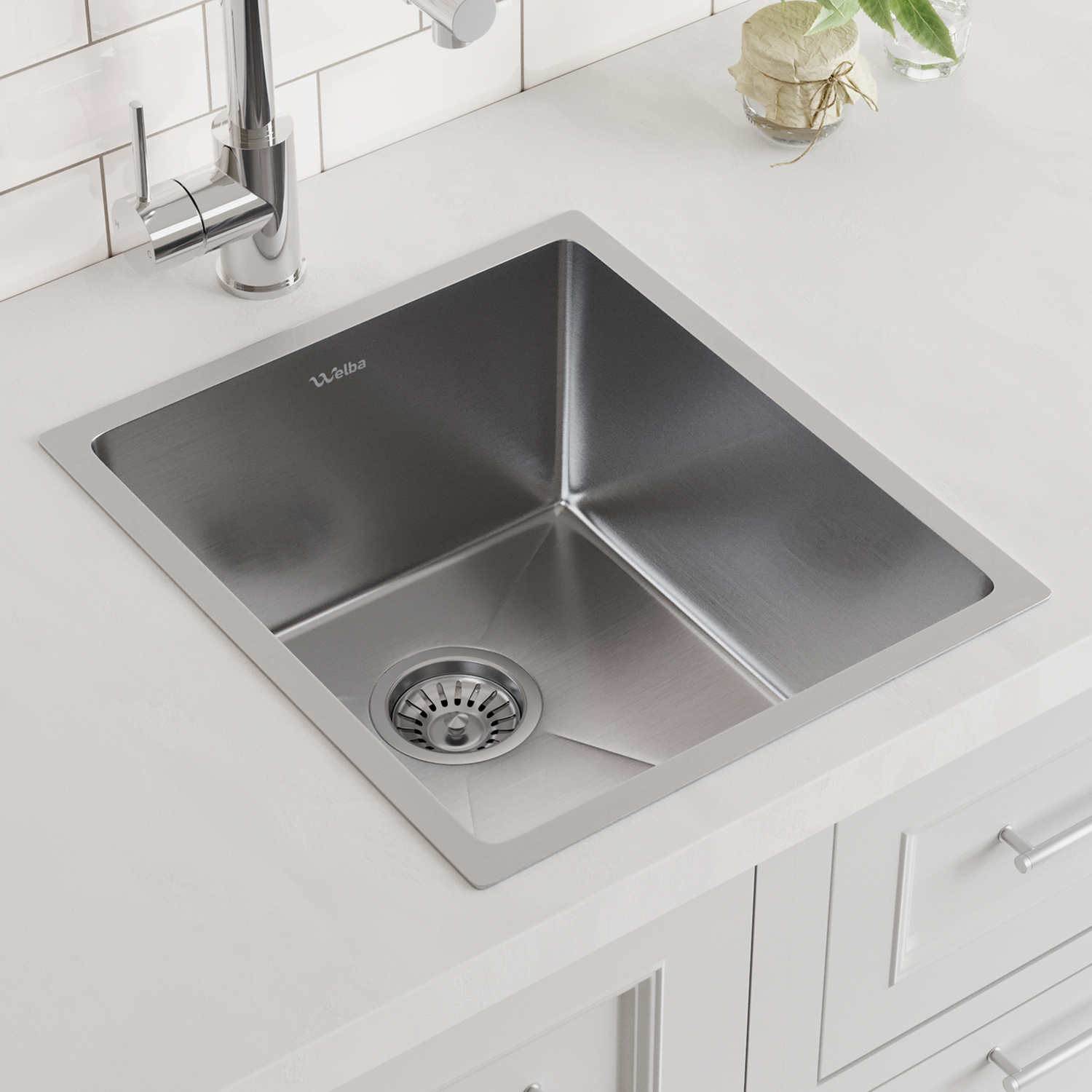 Parker 380mm Stainless Steel Kitchen Sink
