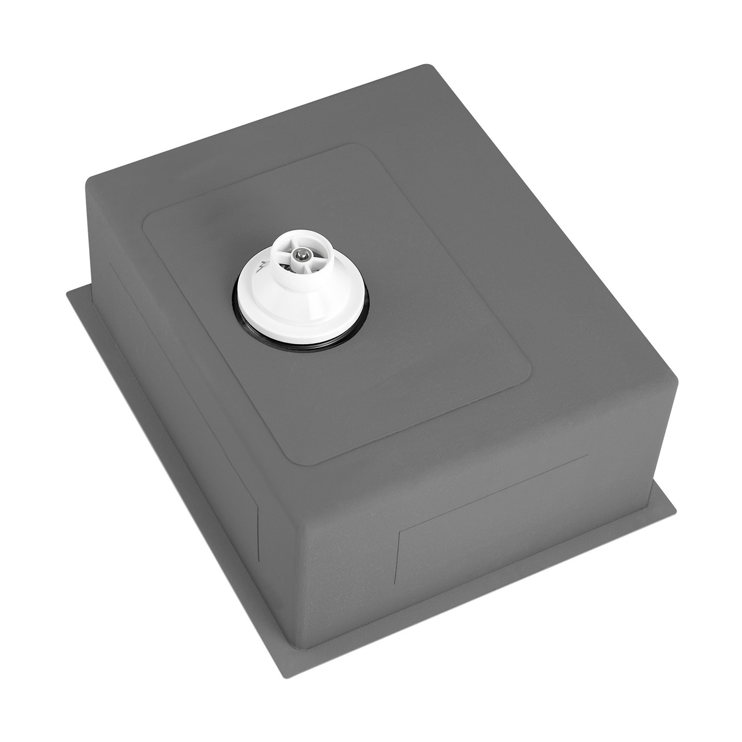 Parker Black Single Stainless Steel Kitchen Sink