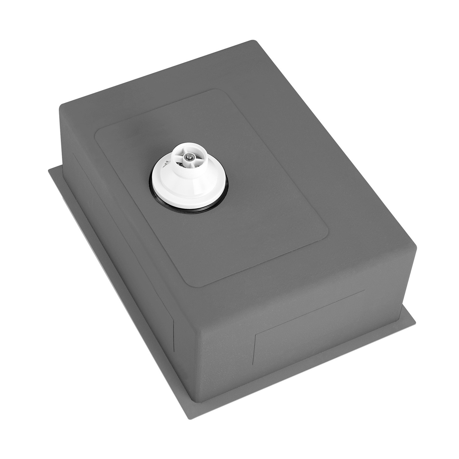 Parker Silver Single Stainless Steel Kitchen Sink