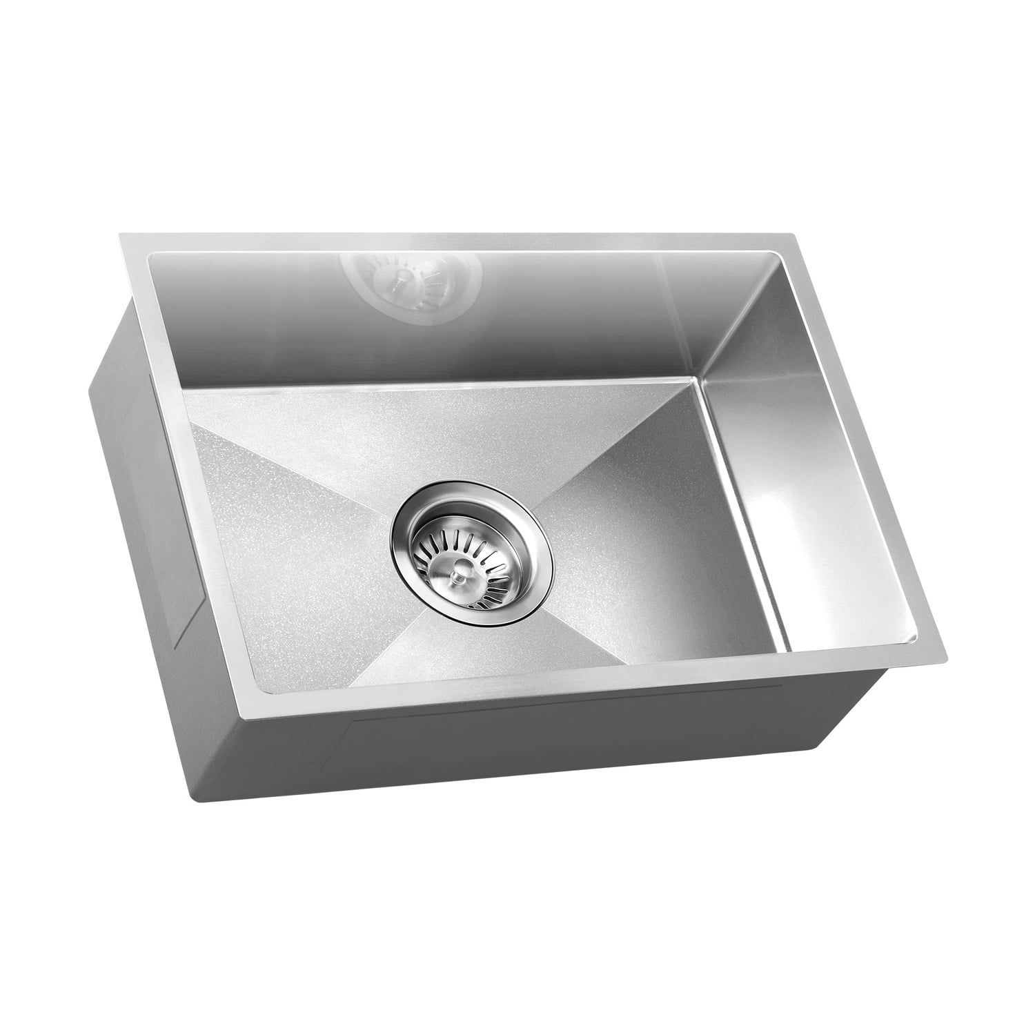 Parker Silver Single Stainless Steel Kitchen Sink