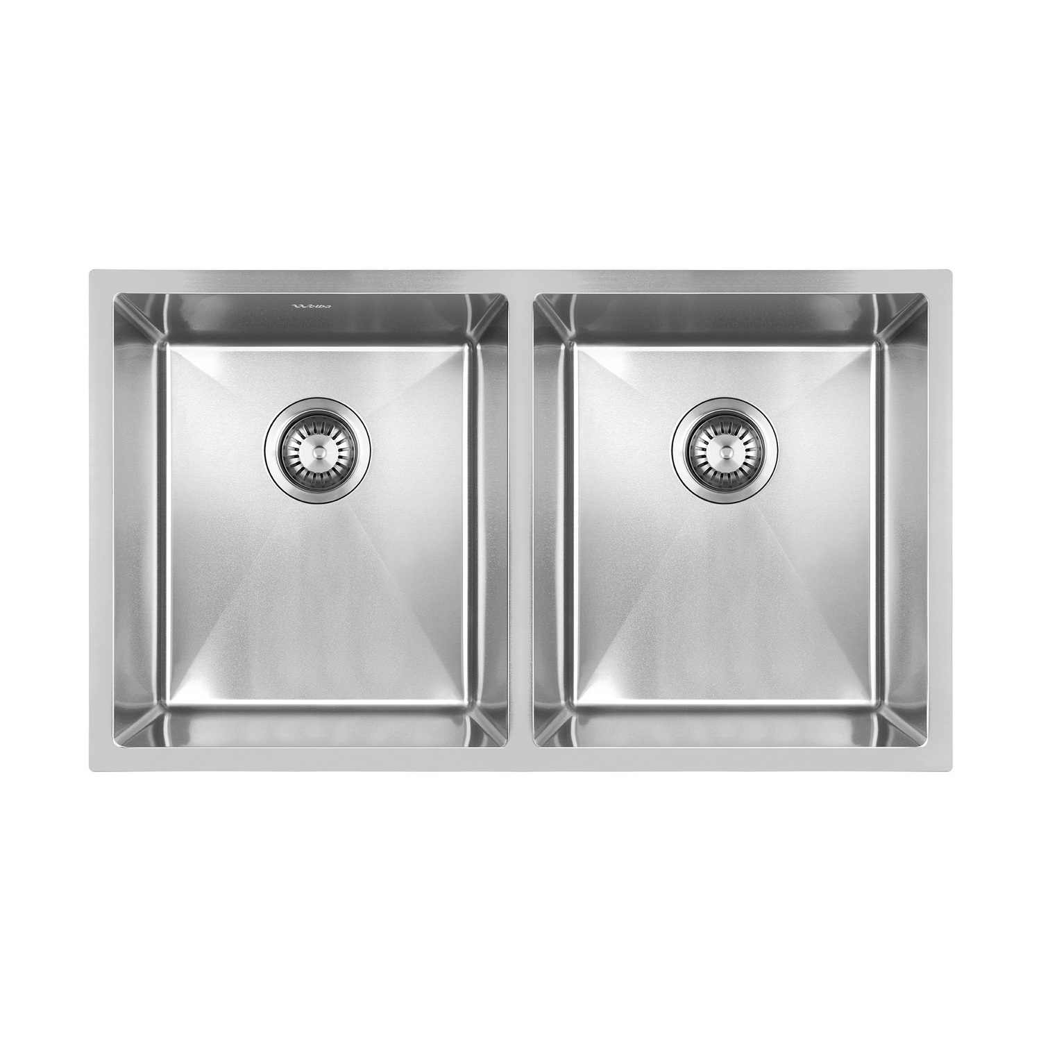 Parker 760mm Double Stainless Steel Kitchen Sink