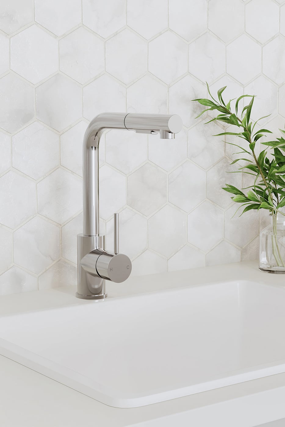 Claretta Pull-Out Sink Mixer
