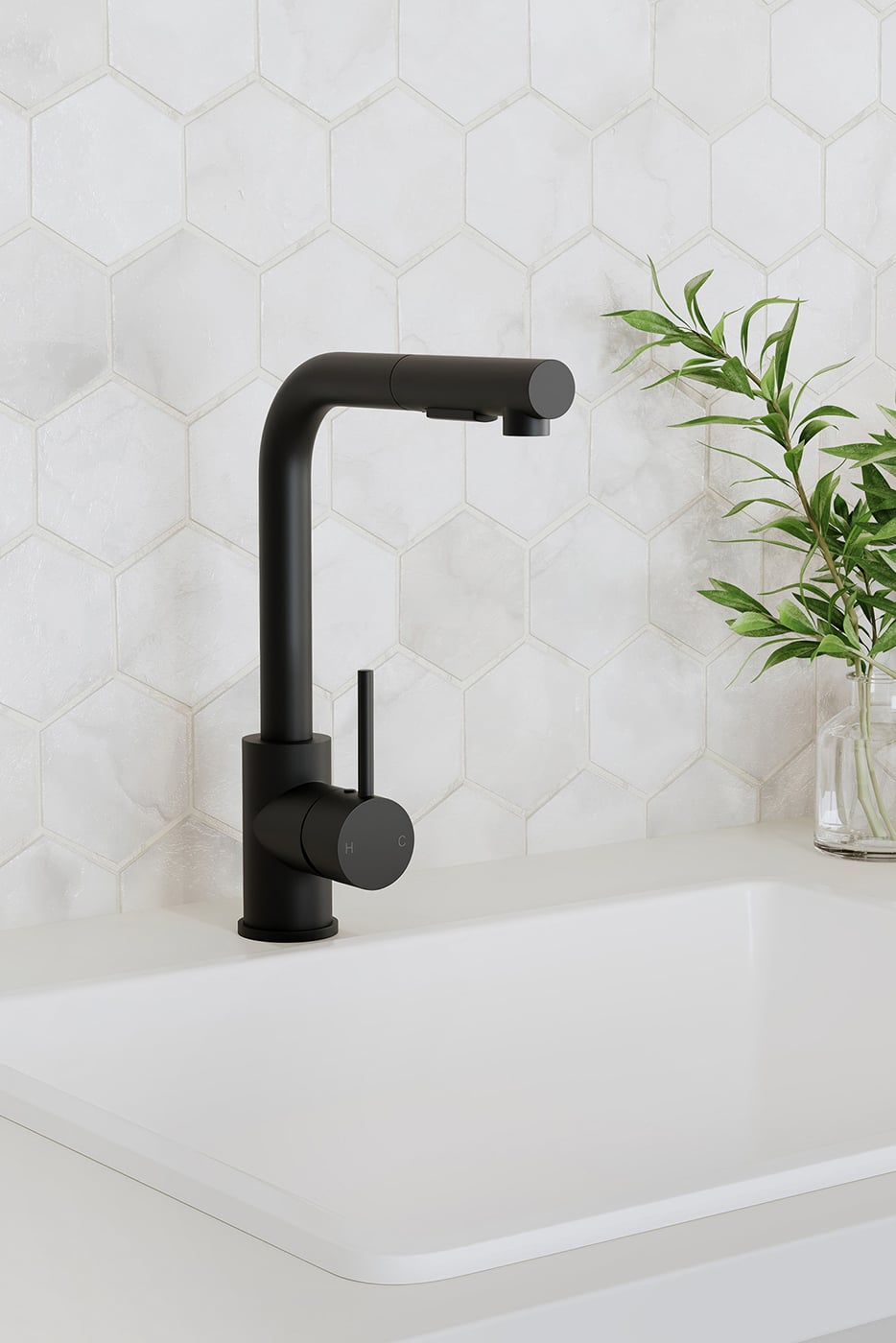 Claretta Pull-Out Sink Mixer