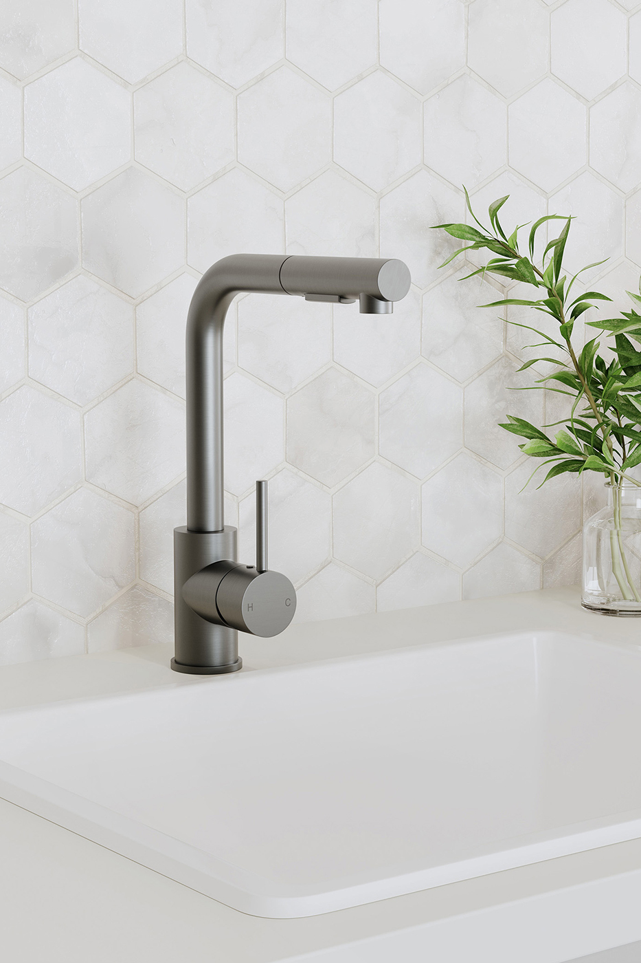 Claretta Pull-Out Sink Mixer