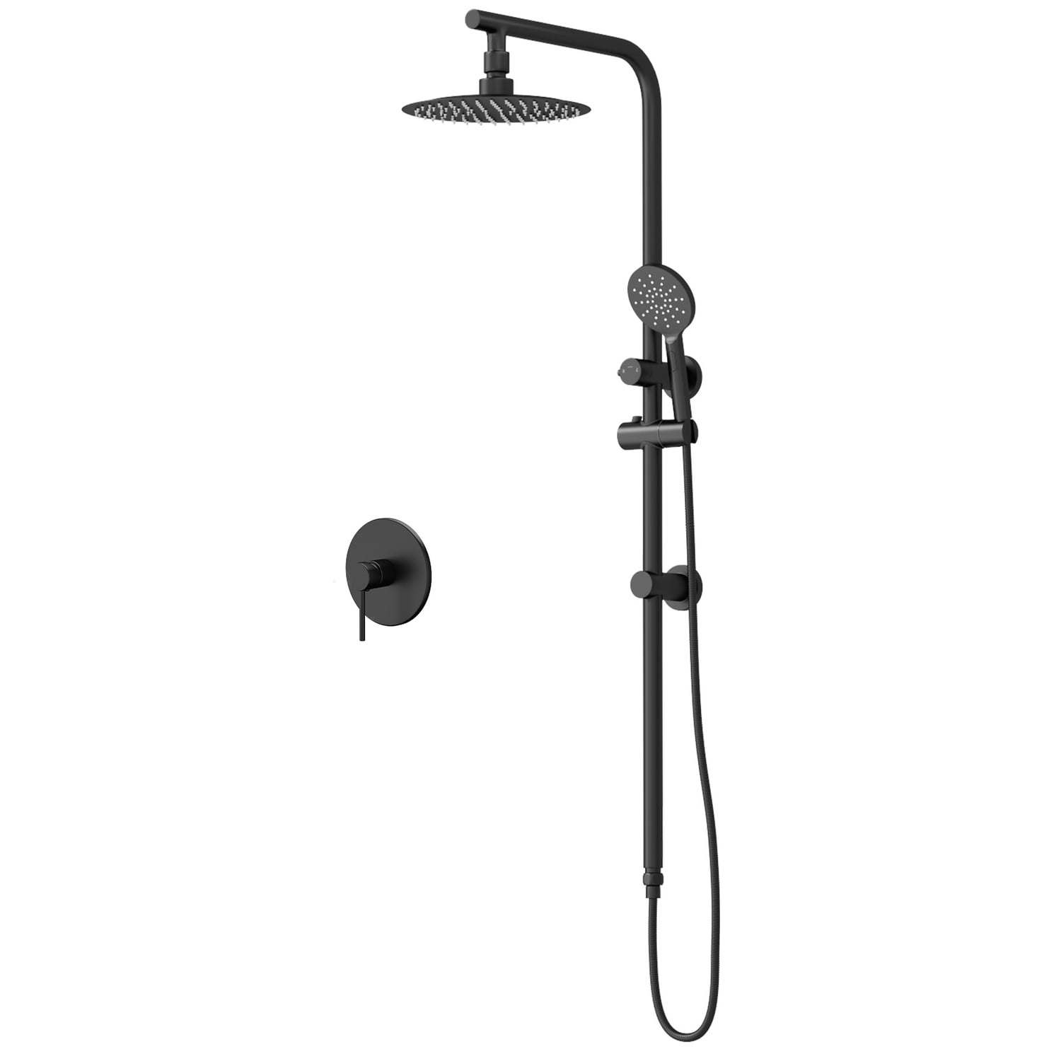 Lia Round Twin Shower Mixer Set