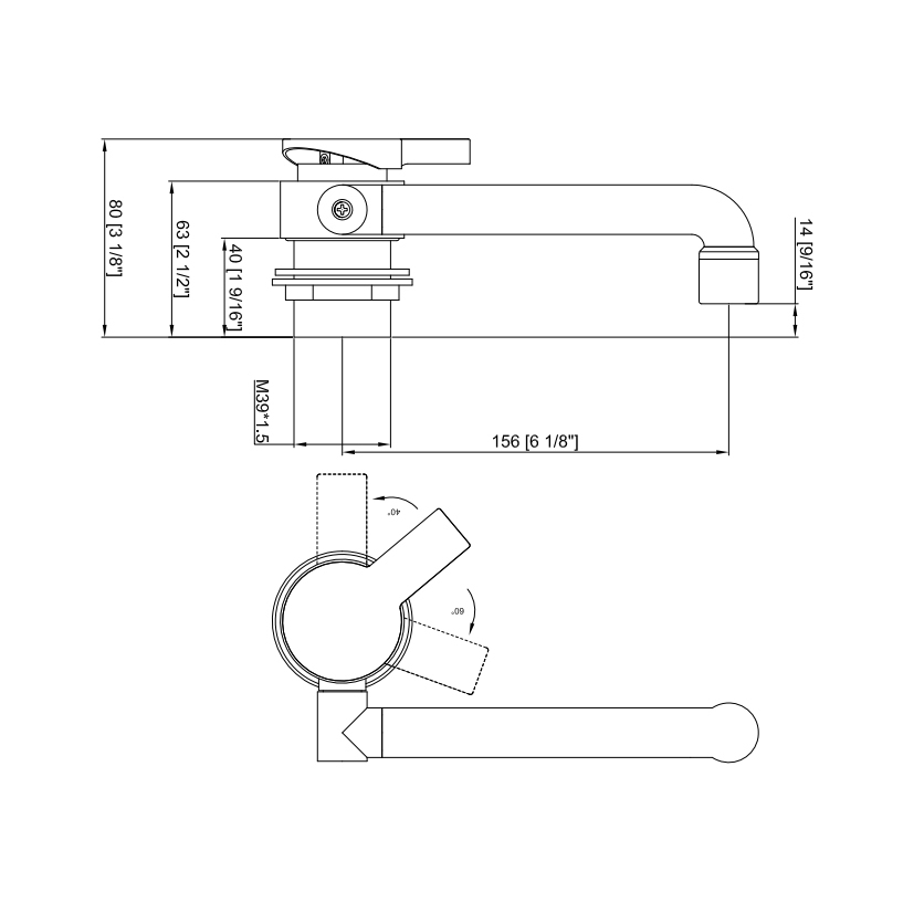 Micola Sink Mixer