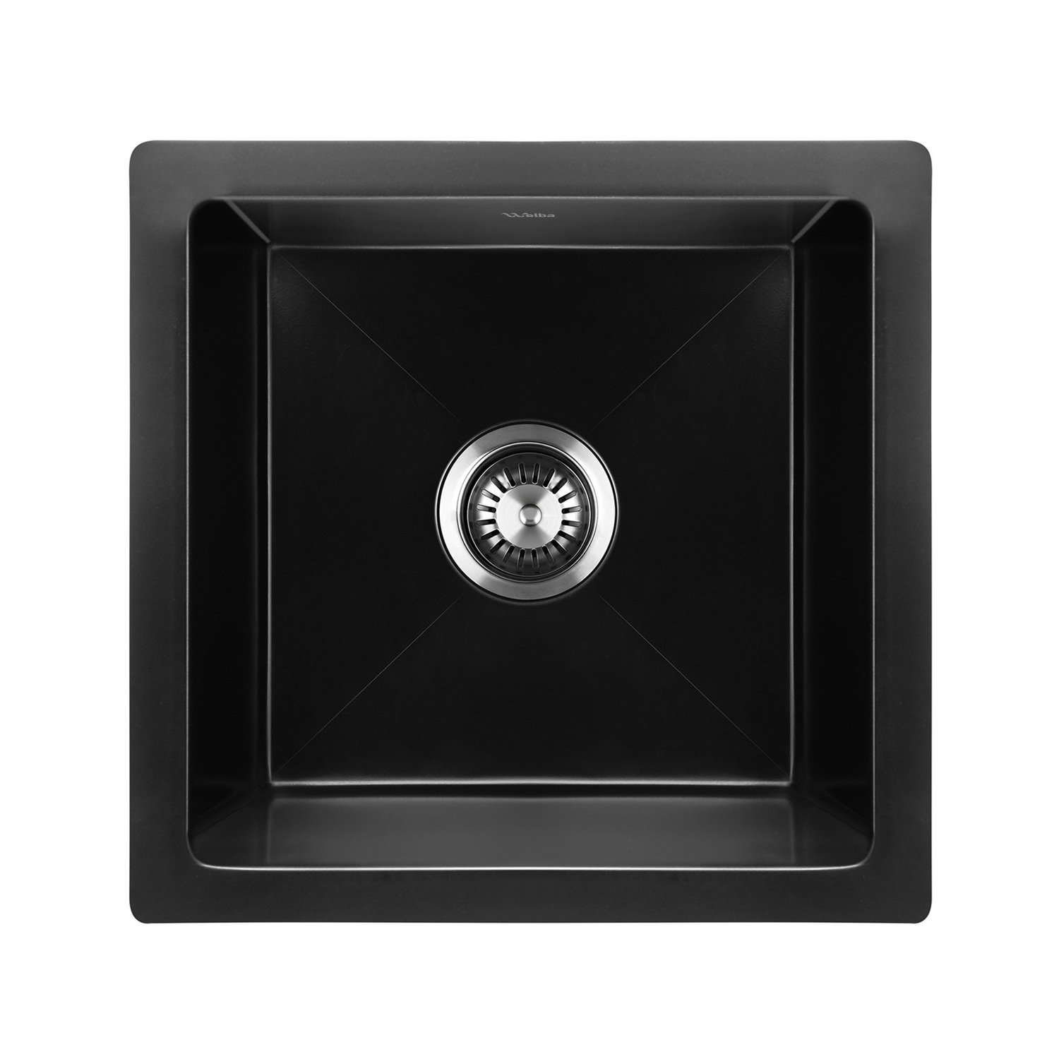 Gidon Square Kitchen Sink with Waste Strainer