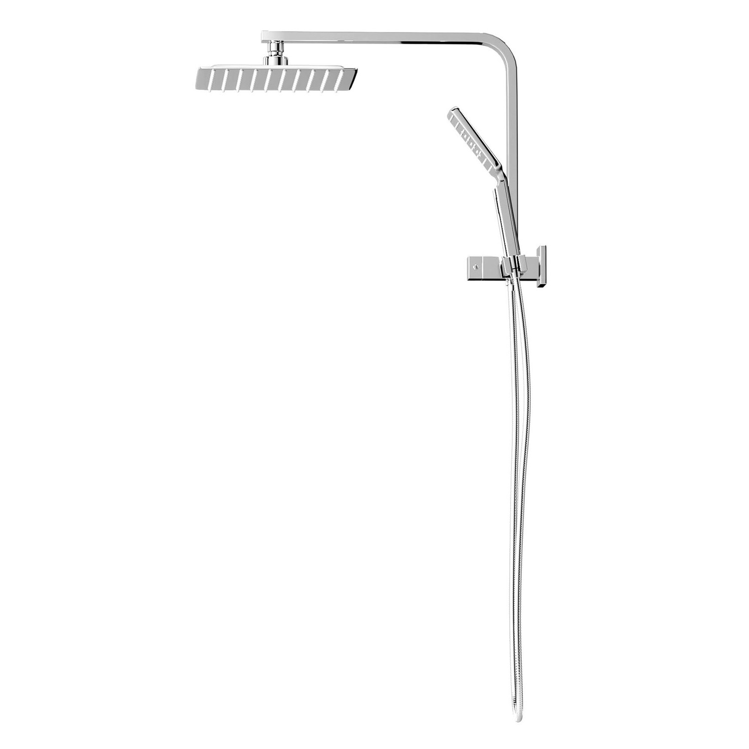 Declan Square Hand-Held Shower Head Set