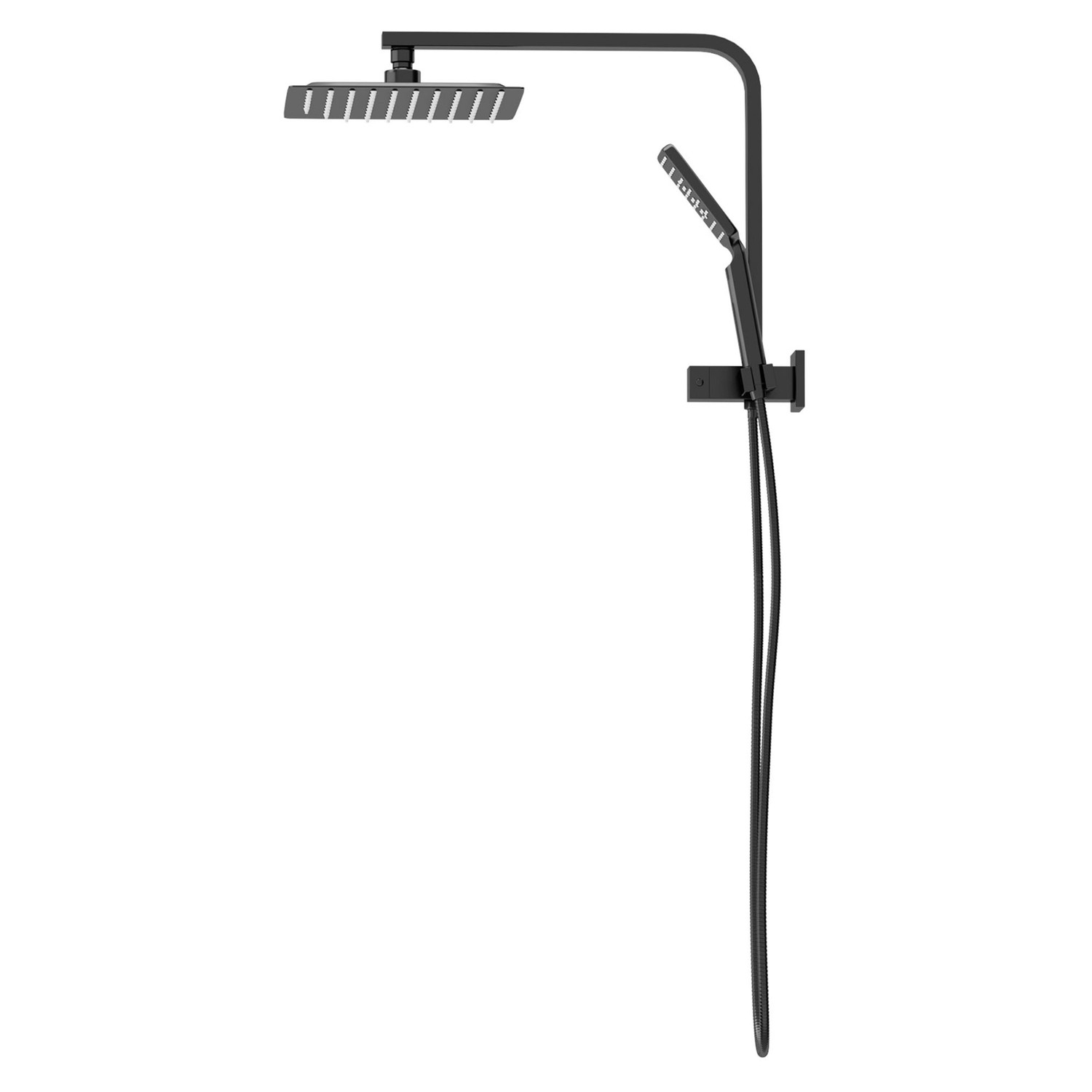 Declan Square Hand-Held Shower Head Set