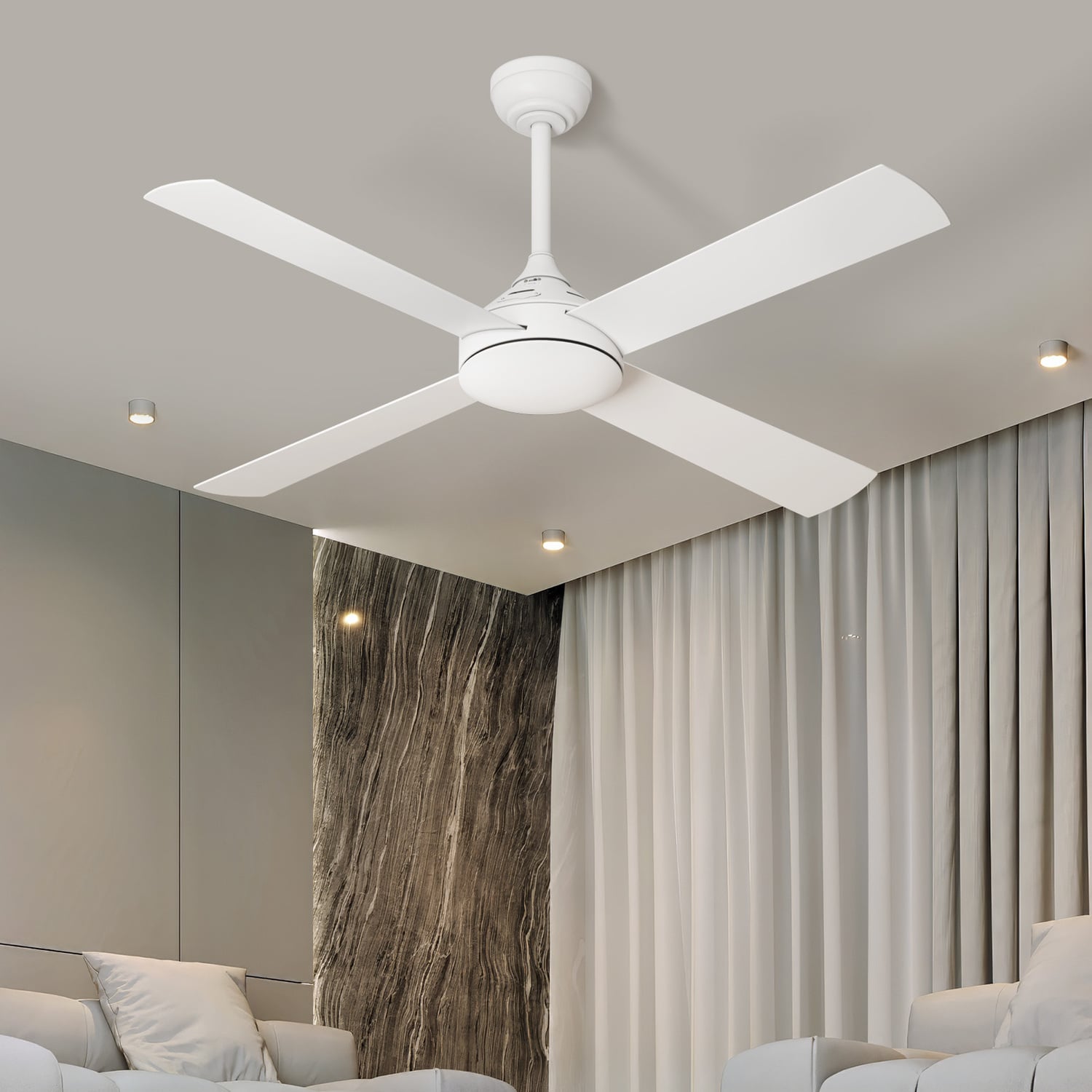 Hodson 132cm AC Ceiling Fan with Remote Control
